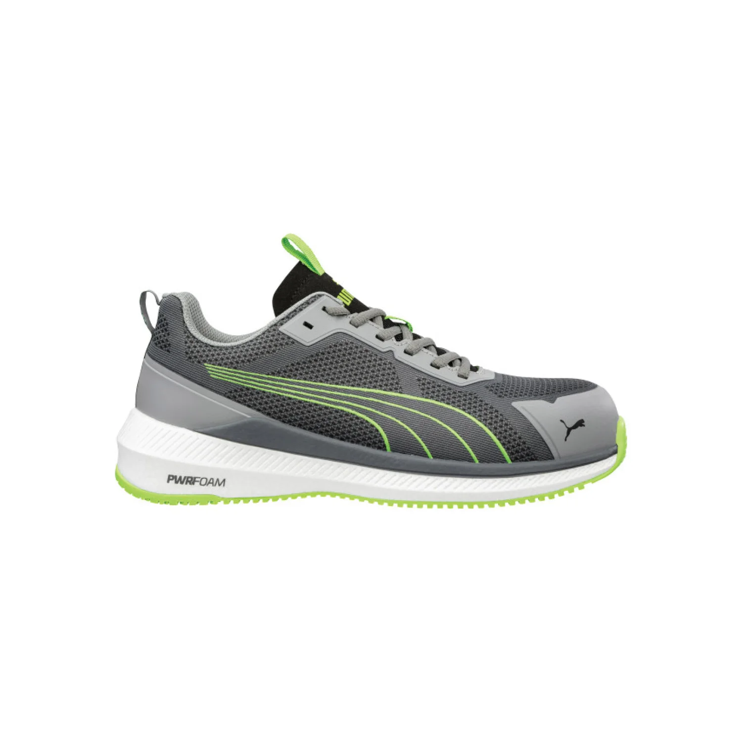 Puma Slide Grey/Green S1PS ESD FO HRO SR munkavédelmi cipő Szürke/zöld