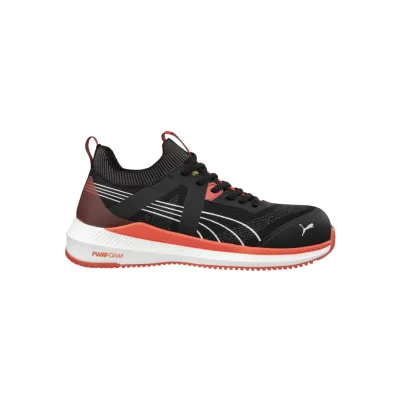 Puma Turbo BLK/Red S1PS ESD FO HRO SR munkavédelmi cipő