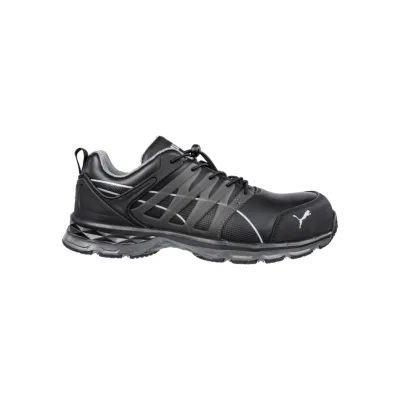 Puma Velocity 2.0 Black low S3S ESD FO HRO SR munkavédelmi cipő