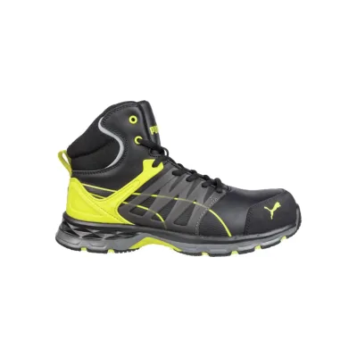 Puma Velocity 2.0 Yellow Mid S3S ESD FO HRO SR munkavédelmi bakancs
