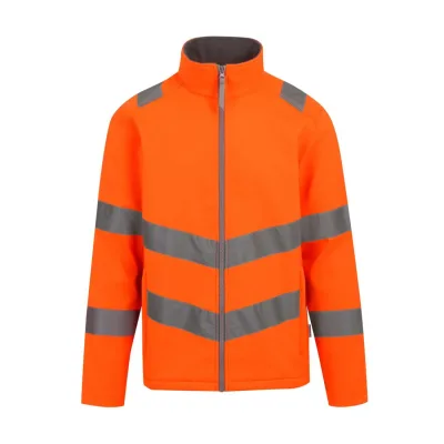 Regatta Hi-vis pro contract ablaze kétrétegű softshell dzseki (class 3 szabvány)