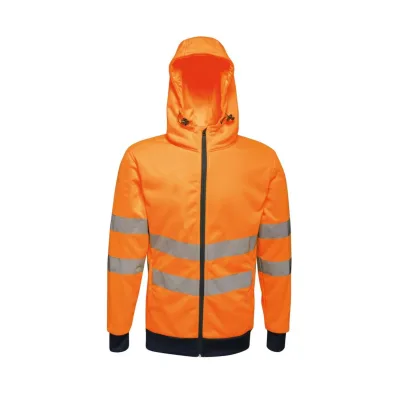Regatta Hi-vis végig cipzáras kapucnis dzseki