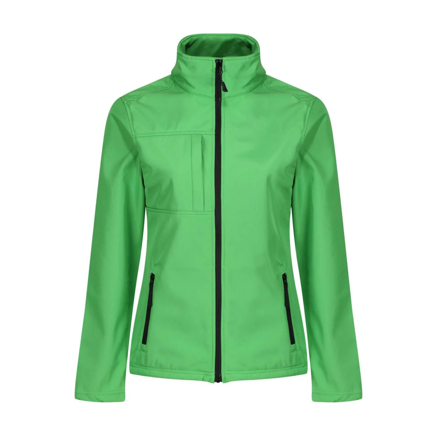 Regatta Octagon ii nyomtatható háromrétegű membránnal ellátott női softshell Extreme zöld/fekete