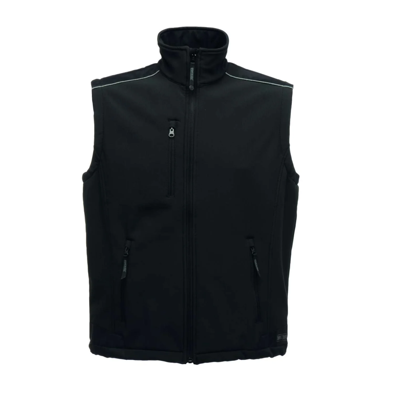 Regatta Sandstorm - softshell ripstop mellény Fekete/fekete