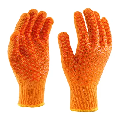 Rock Safety Csúszásgátló rácsmintás cérnakesztyű