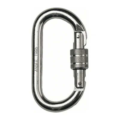 Rock Safety Miller acél karabíner, 17 mm karabiner