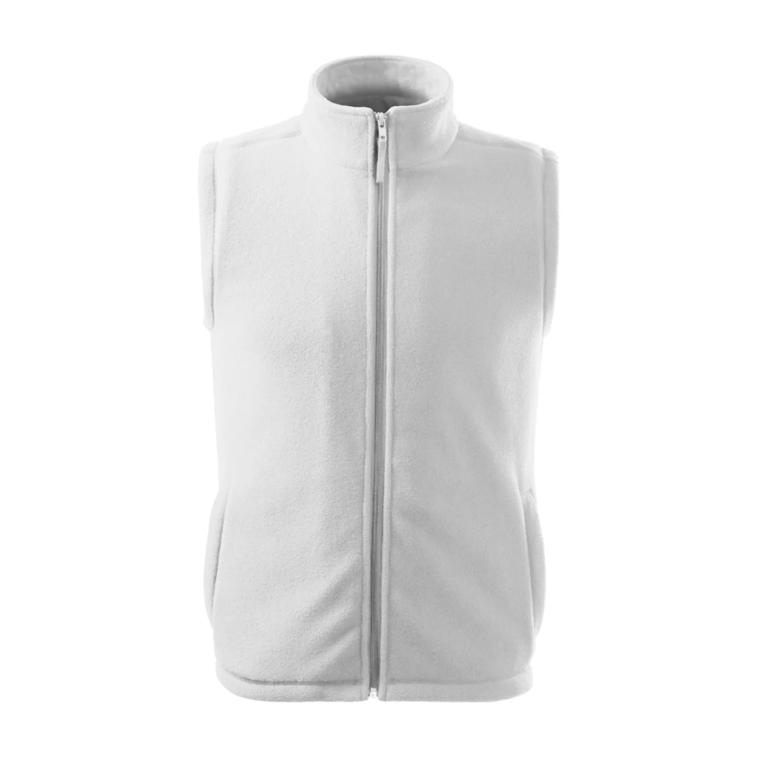 Rock Safety Unisex polár mellény, fehér, 280 g/m²