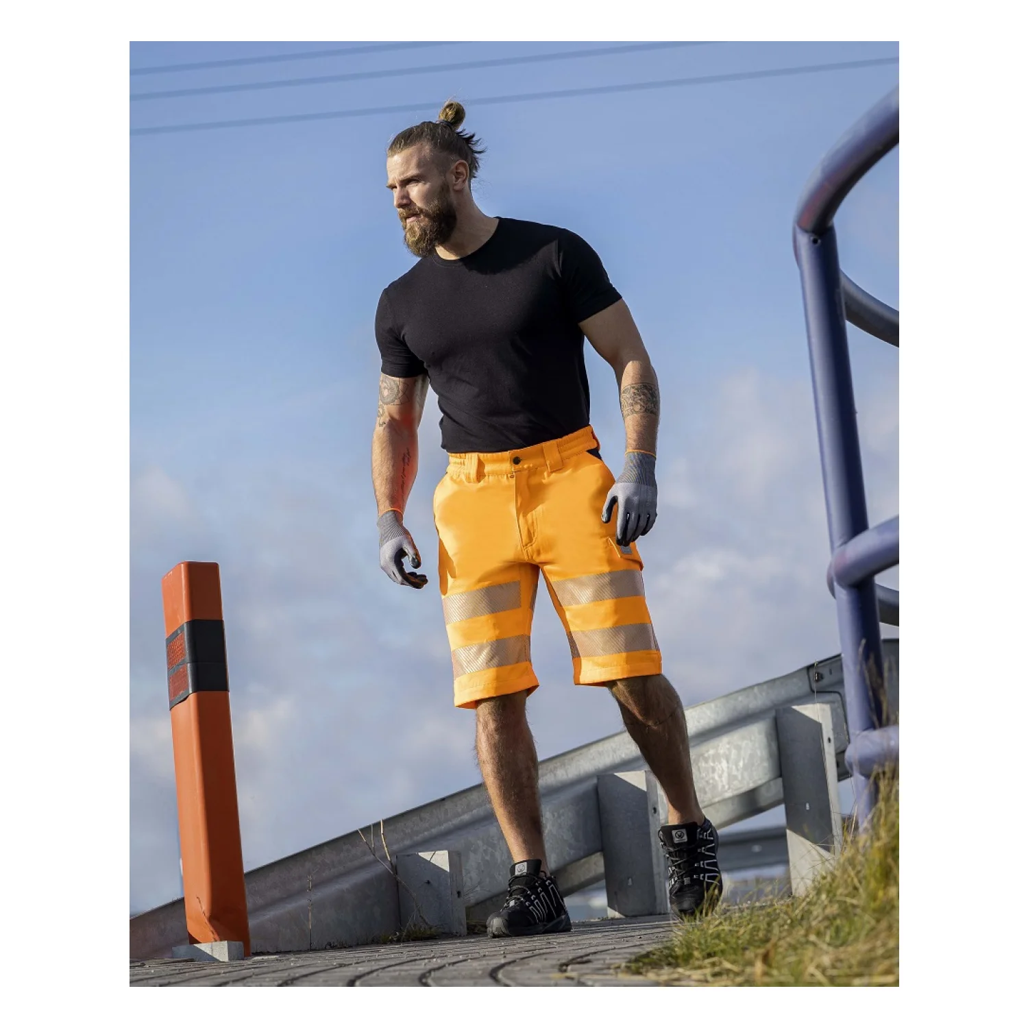 Rövidnadrág ARDON®SIGNAL+ Narancssárga