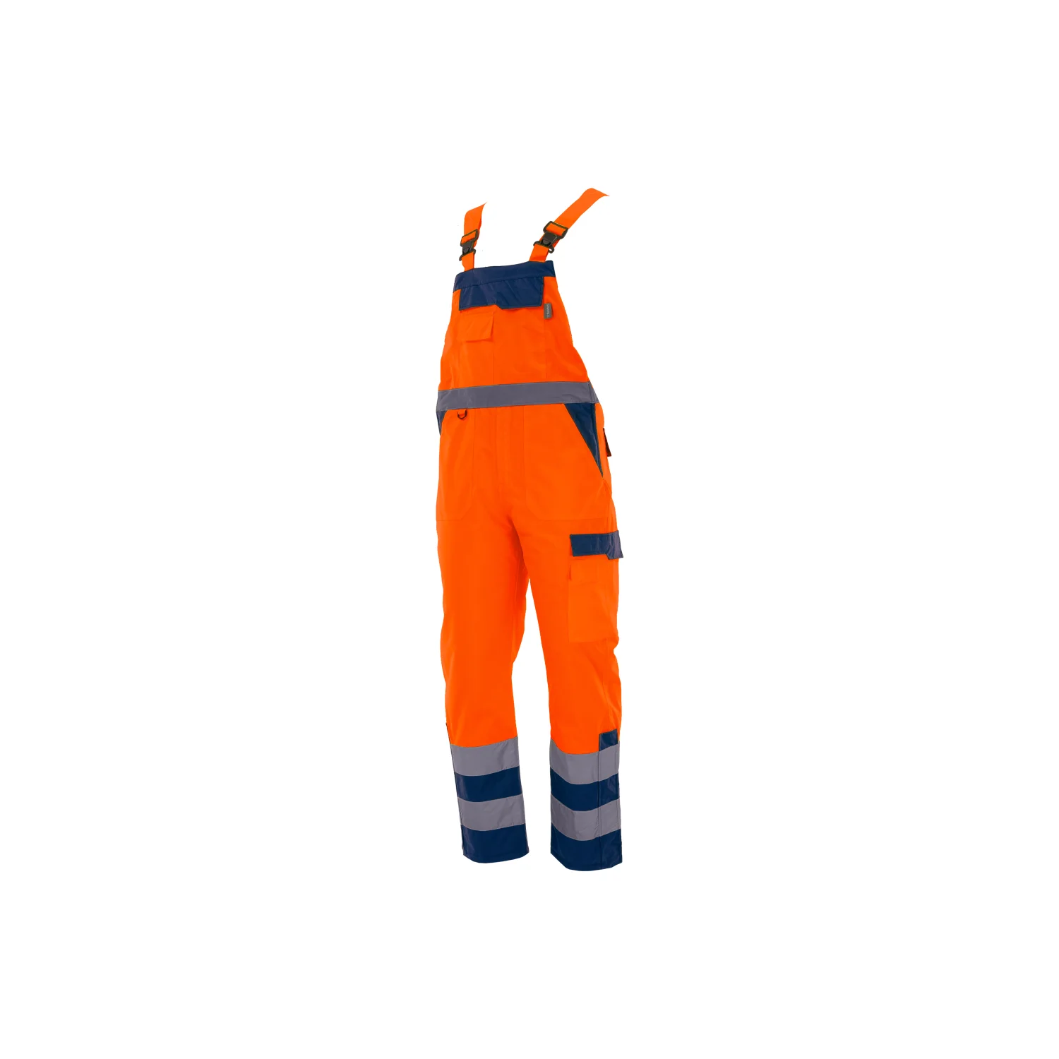 Sara Workwear Bélelt kantáros nadrág DROGOWIEC WINTER Fényvisszaverő narancs