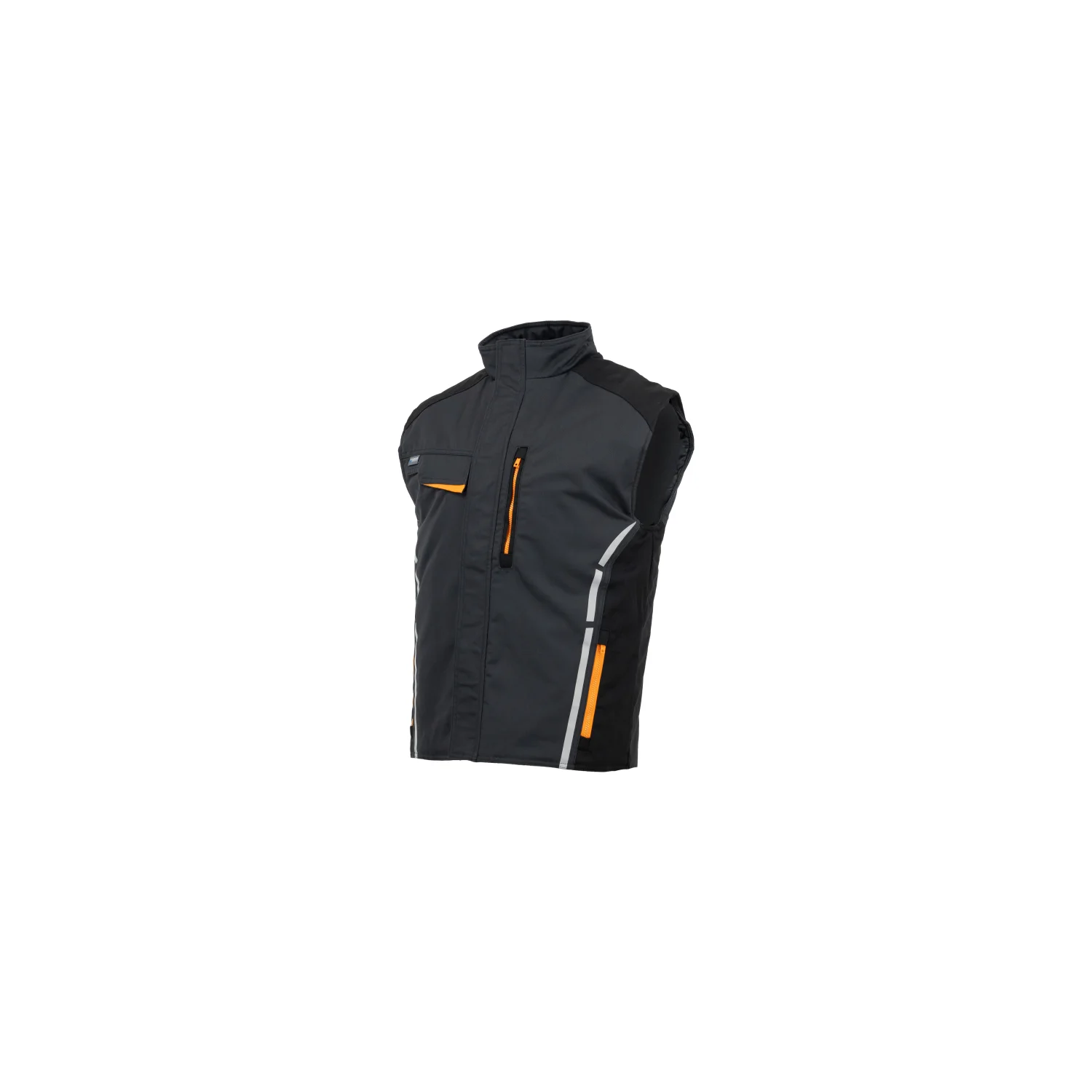 Sara Workwear Bélelt mellény STANDARD WINTER Grafitszürke
