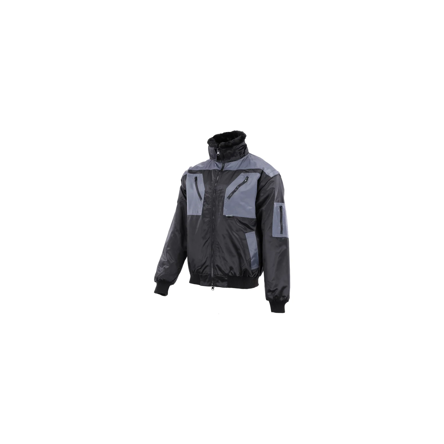 Sara Workwear Bélelt rövid kabát ALPHA WINTER HV Fekete