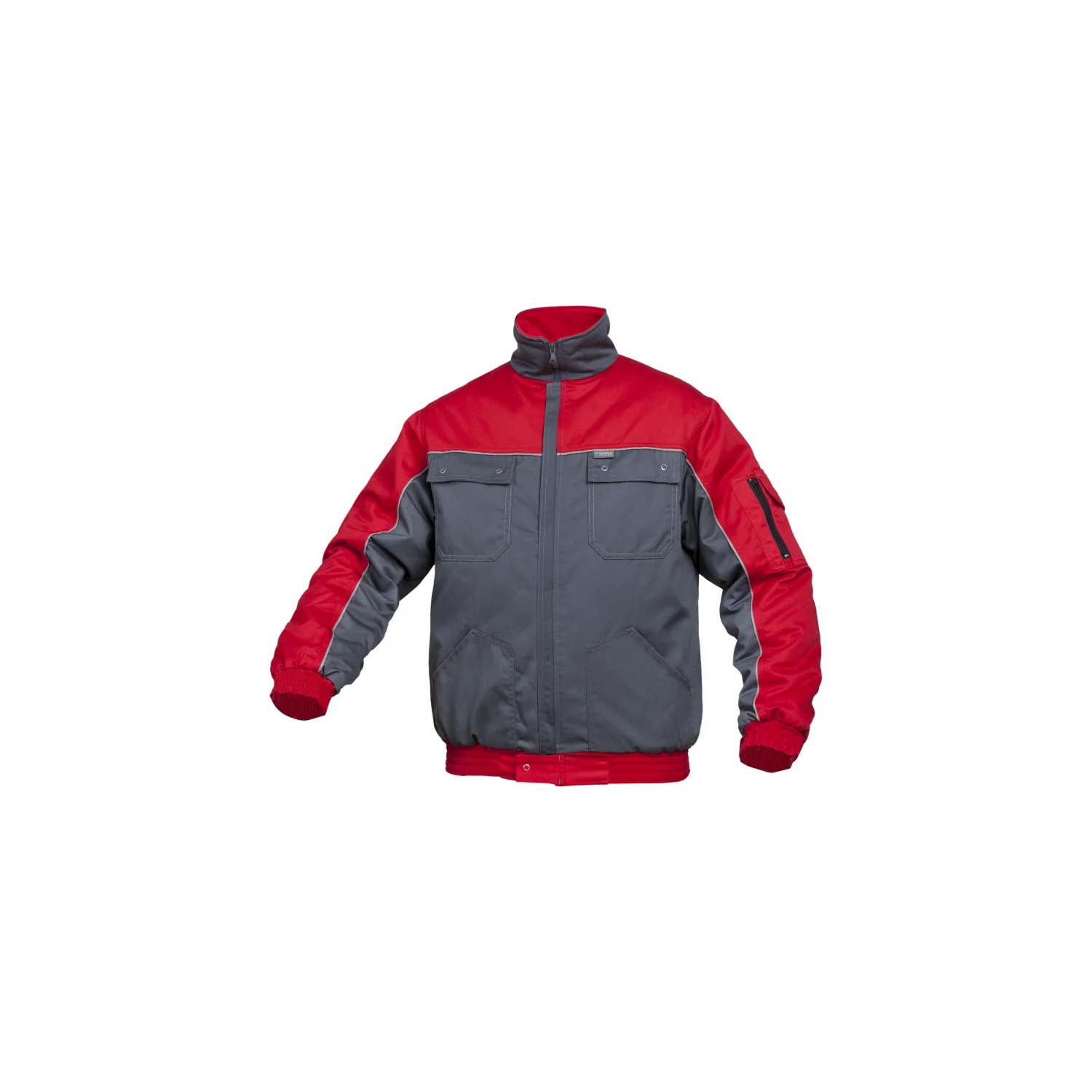 Sara Workwear Bélelt rövid kabát STERNIK WINTER Sötétszürke