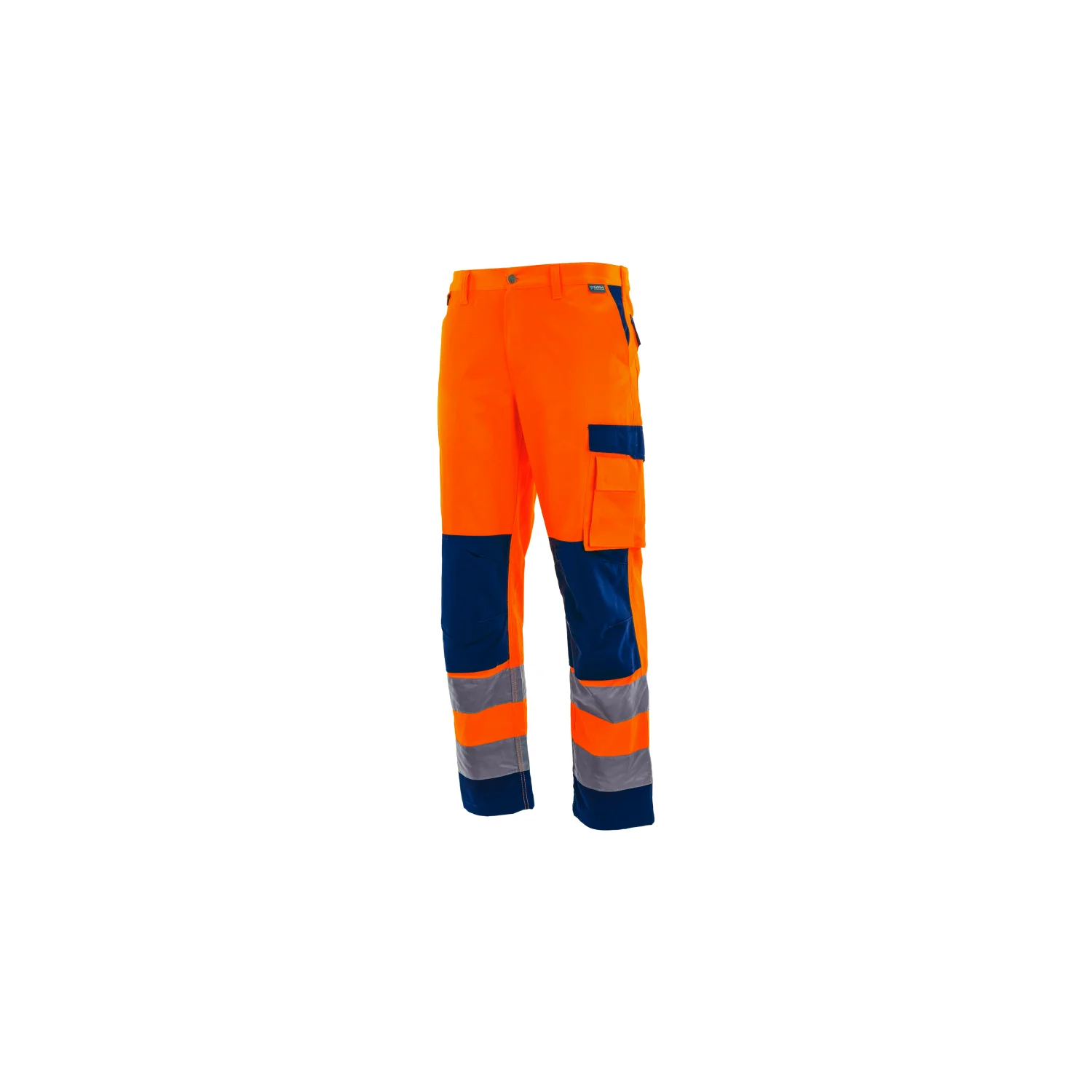 Sara Workwear Deréknadrág DROGOWIEC Fényvisszaverő narancs