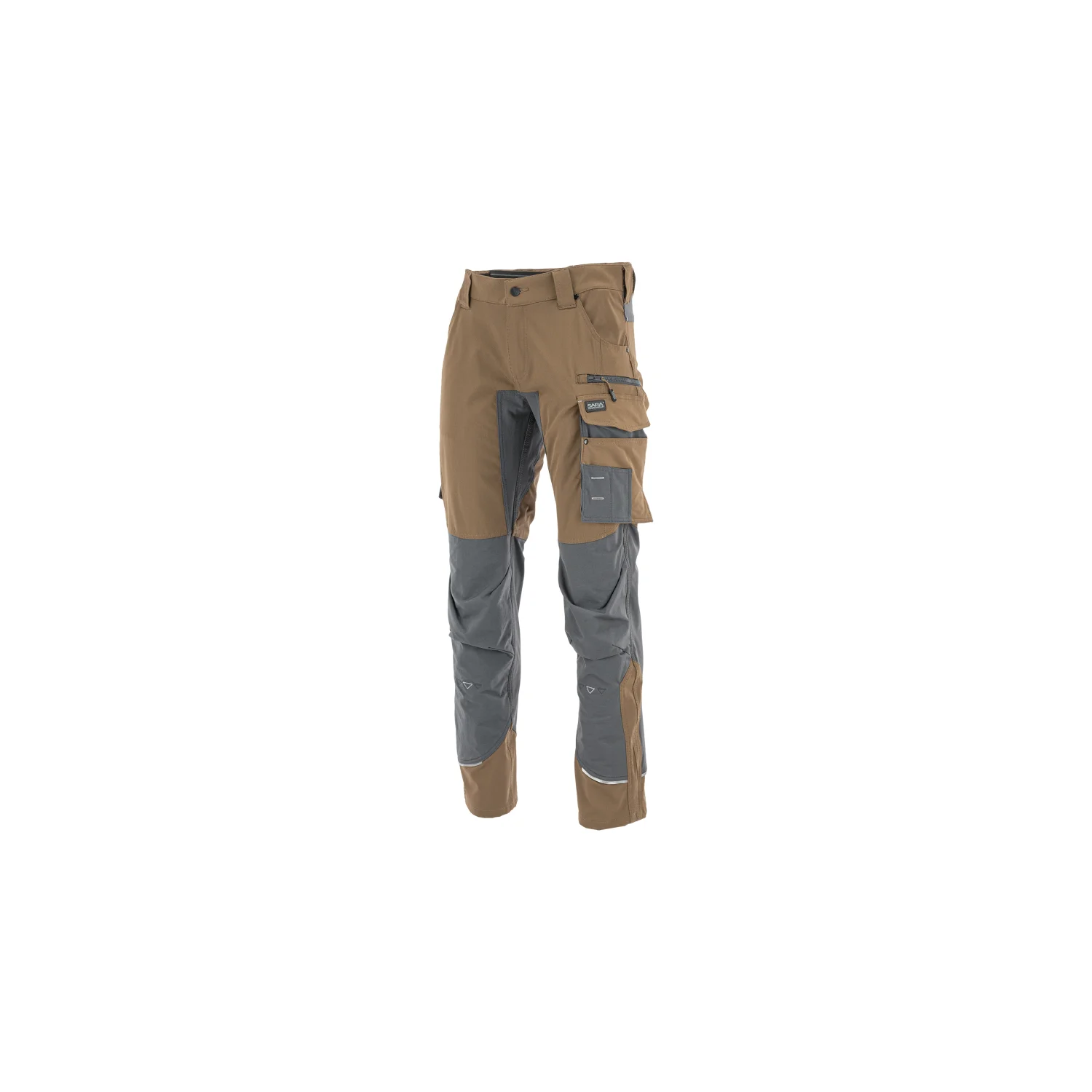 Sara Workwear Deréknadrág MOTIONFLEX Barna