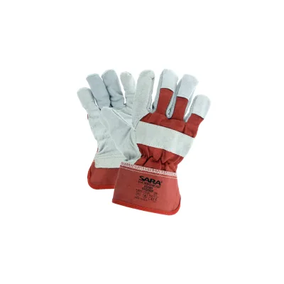 Sara Workwear Hasított bőr bőrkesztyű RSD001 REDGRIP