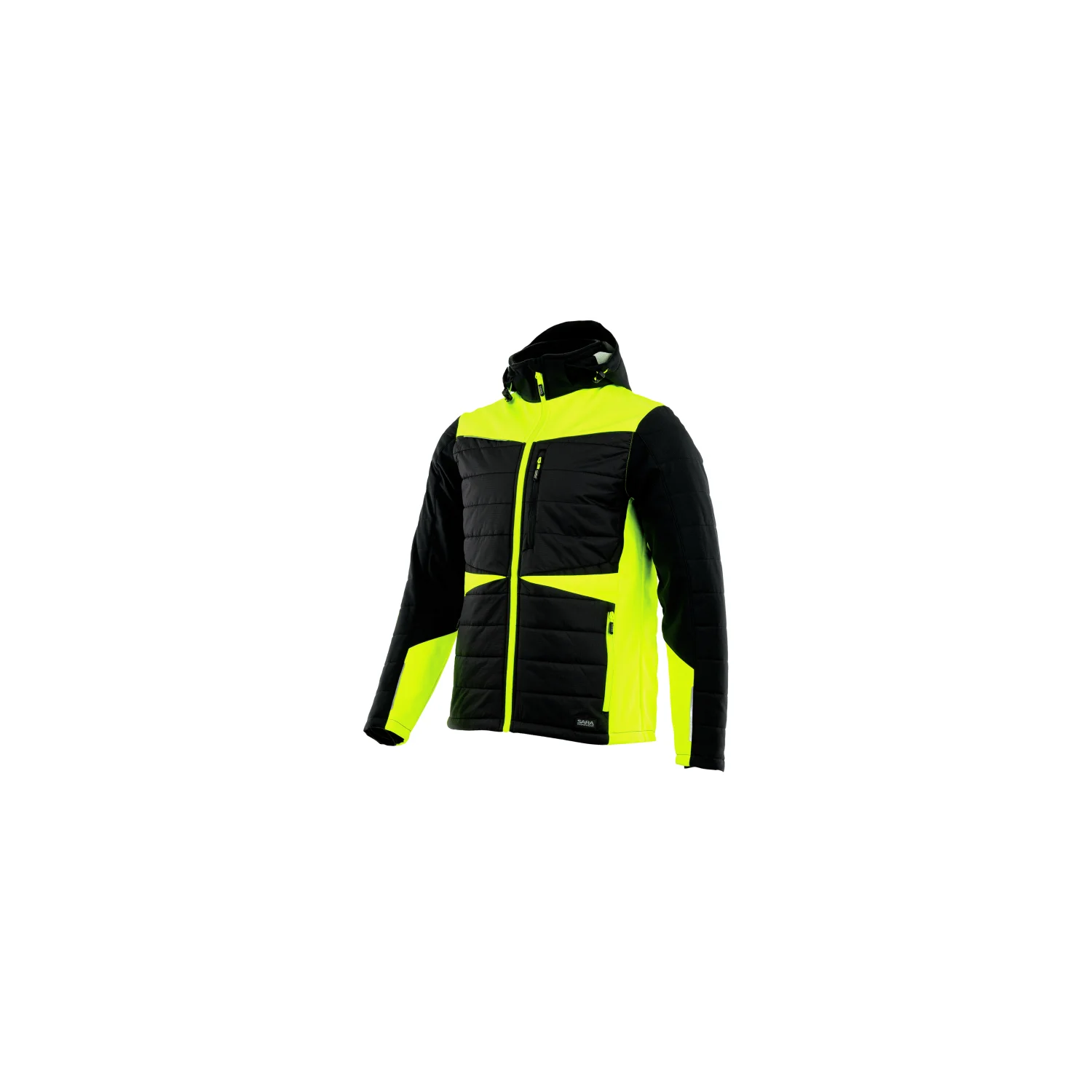 Sara Workwear Hibrid kabát COMFORT WINTER Fekete