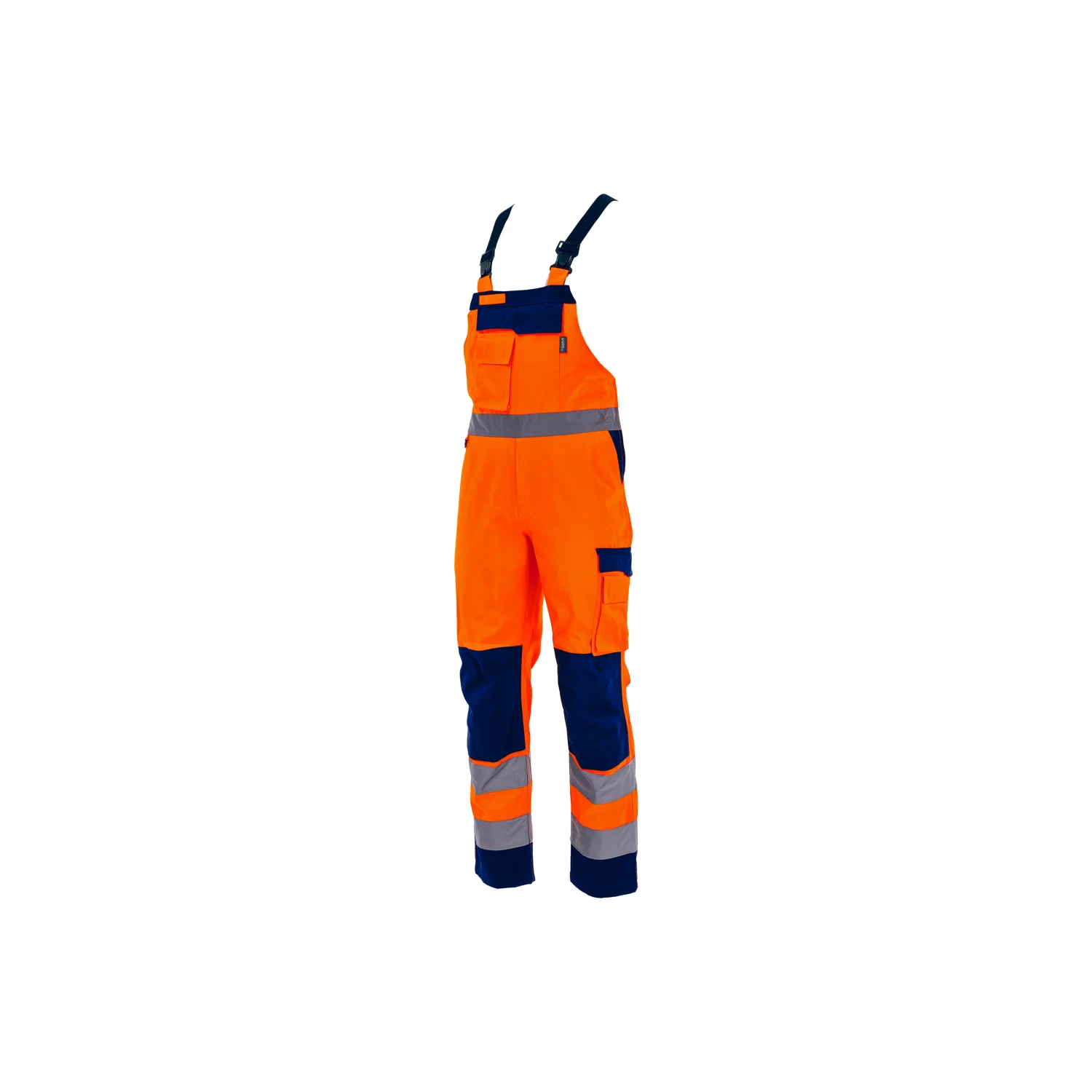 Sara Workwear Kantáros nadrág DROGOWIEC Fényvisszaverő narancs