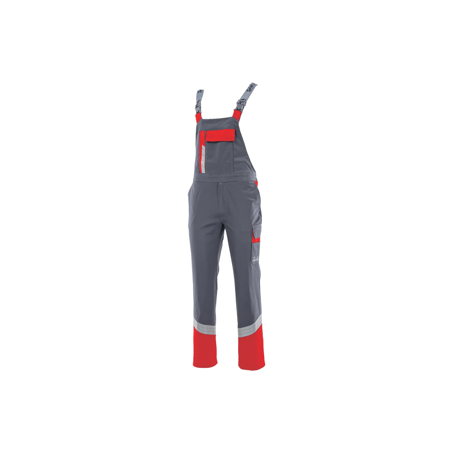 Sara Workwear Kantáros nadrág PIORUN FLEX Sötétszürke