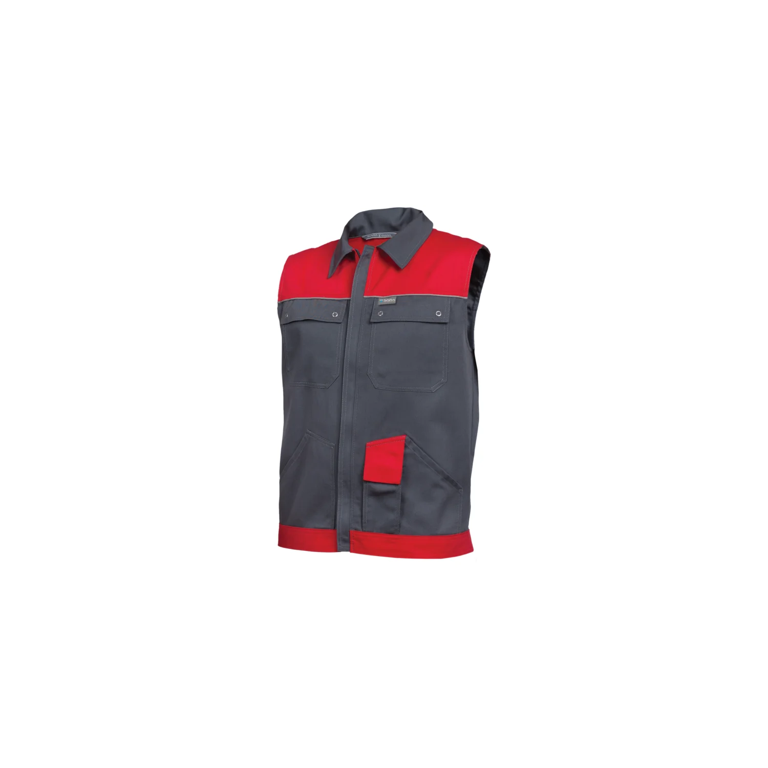 Sara Workwear Mellény STERNIK Sötétszürke