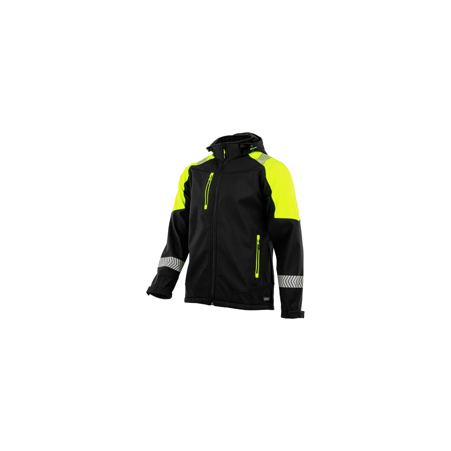 Sara Workwear Softshell kabát COMFORT NEO Fekete