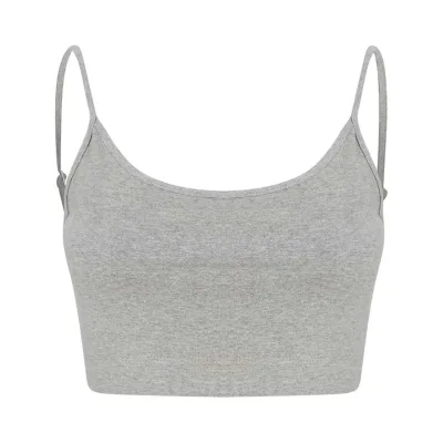 SF Clothing Fenntartható forrásból származó pántos női crop top póló