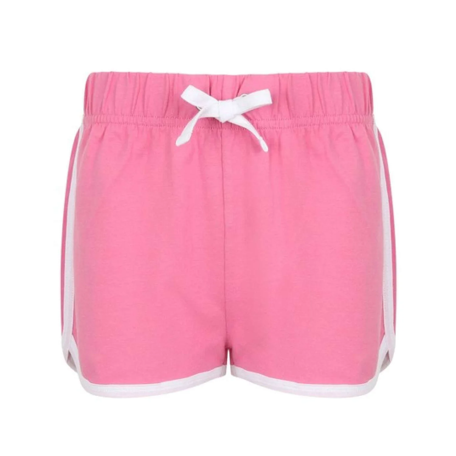 SF Clothing Gyermek retro short derekas nadrág Bright rózsaszín/fehér