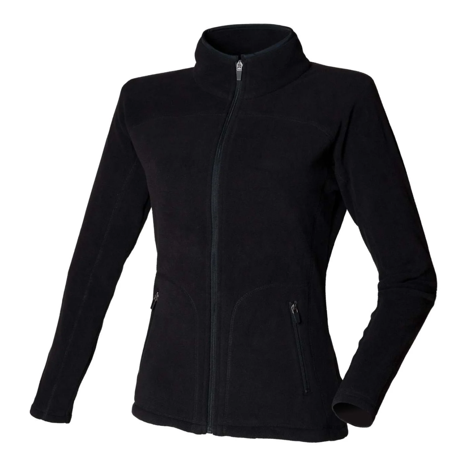 SF Clothing Női microfleece dzseki pulóverek és kardigán Fekete