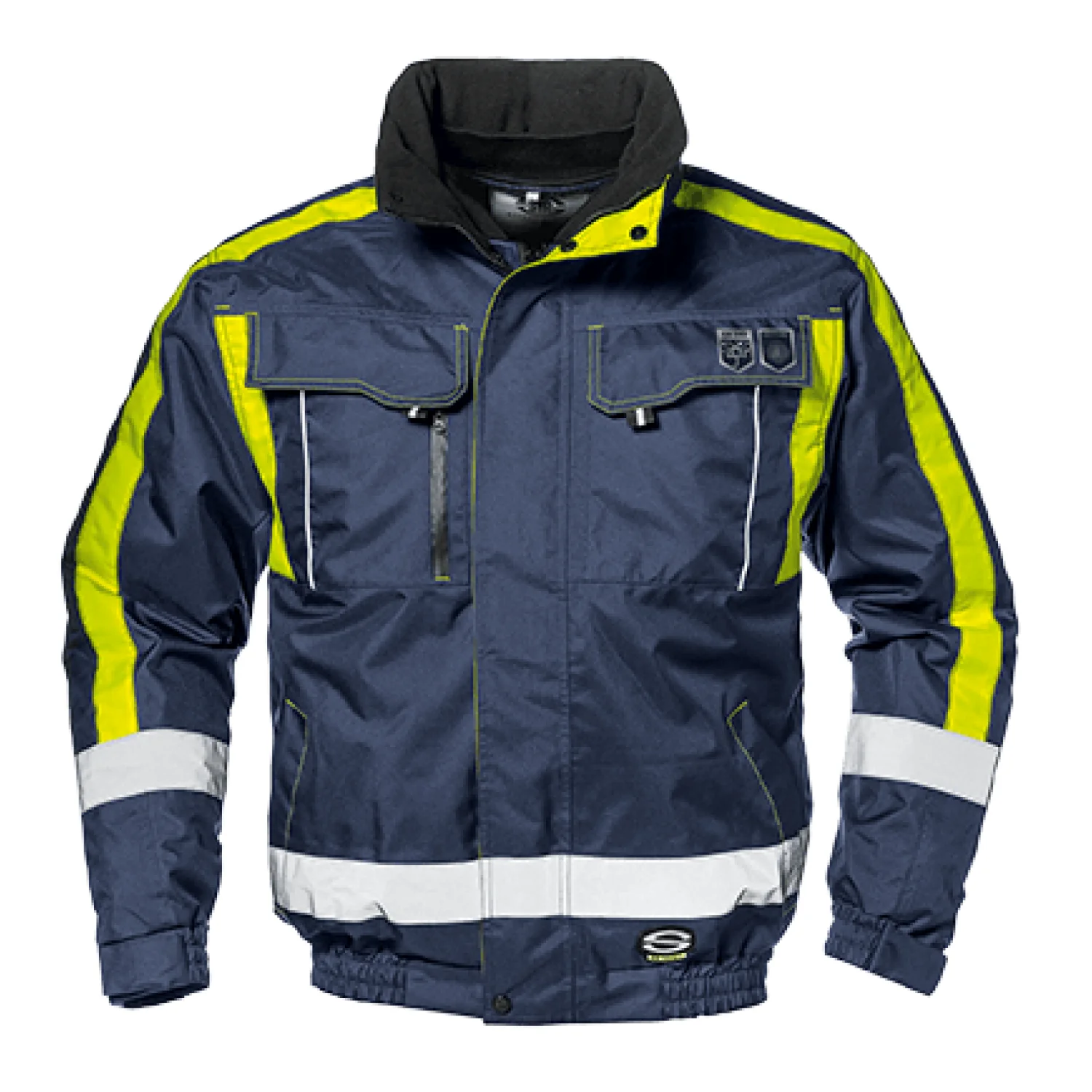 Sir Safety System CONTENDER kabát Kék/jól láthatósági sárga