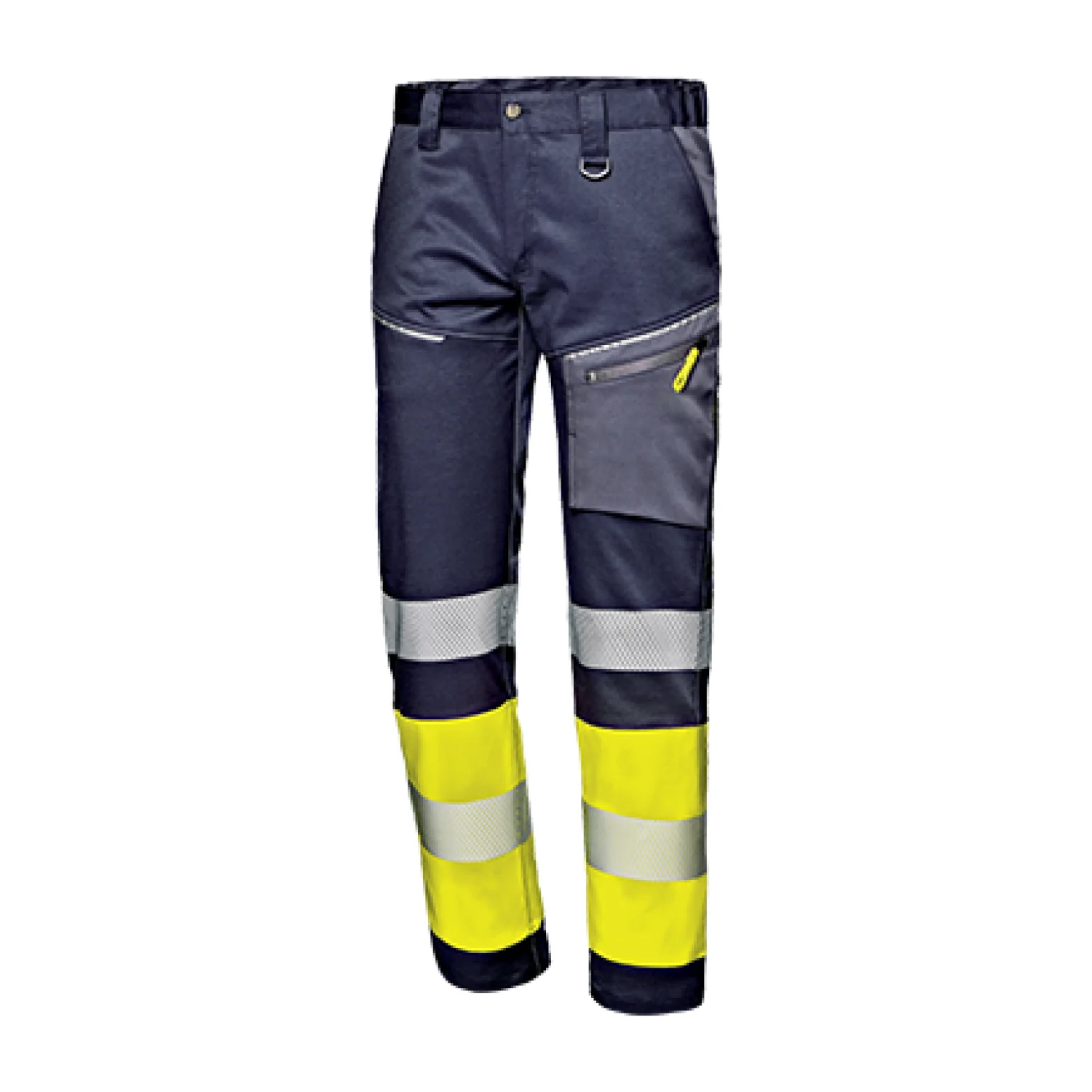Sir Safety System CONTRAST nadrág Kék/jól láthatósági sárga