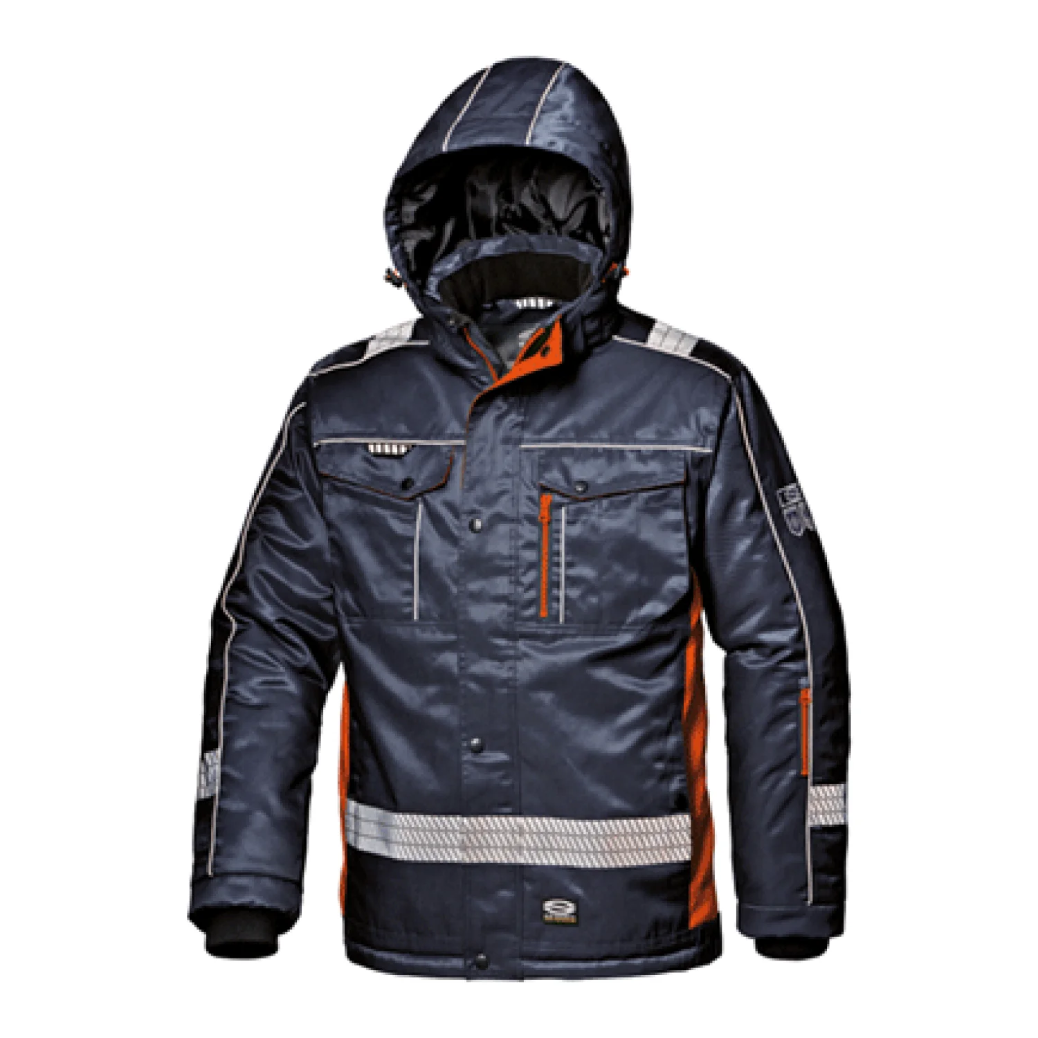 Sir Safety System GRIZZLY kabát Kék/narancs
