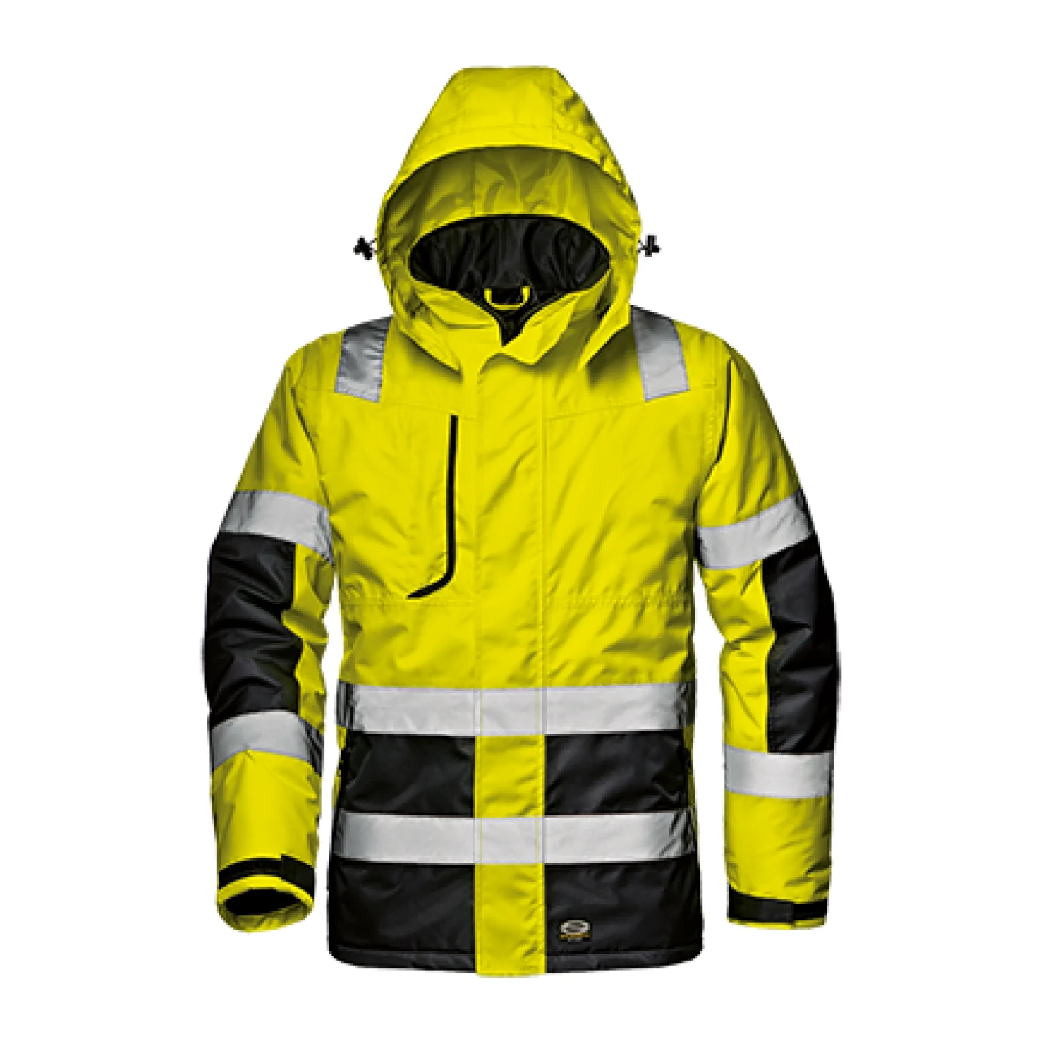 Sir Safety System MATRIX HI VIS kabát Jól láthatósági sárga/fekete