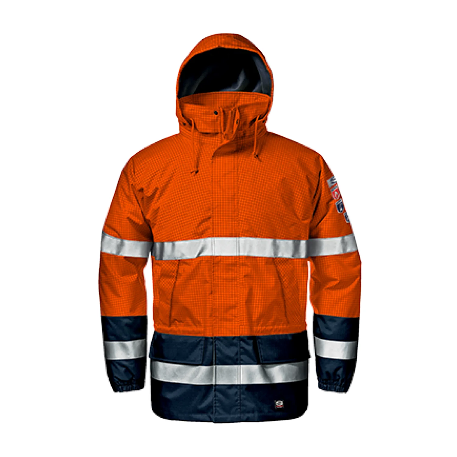 Sir Safety System MICROLINES kabát Jól láthatósági narancs/kék