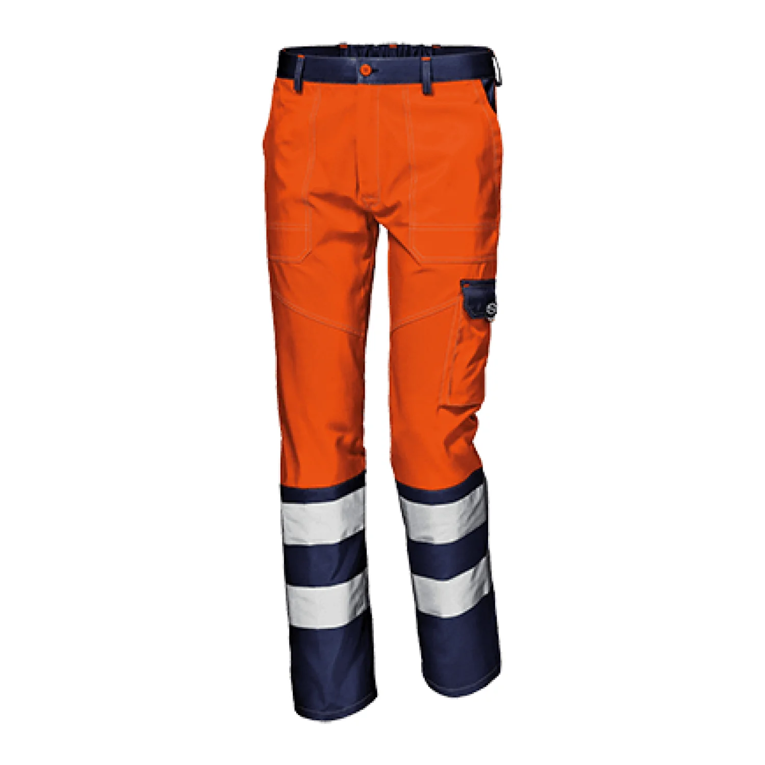 Sir Safety System MISTRAL nadrág Jól láthatósági narancs/kék