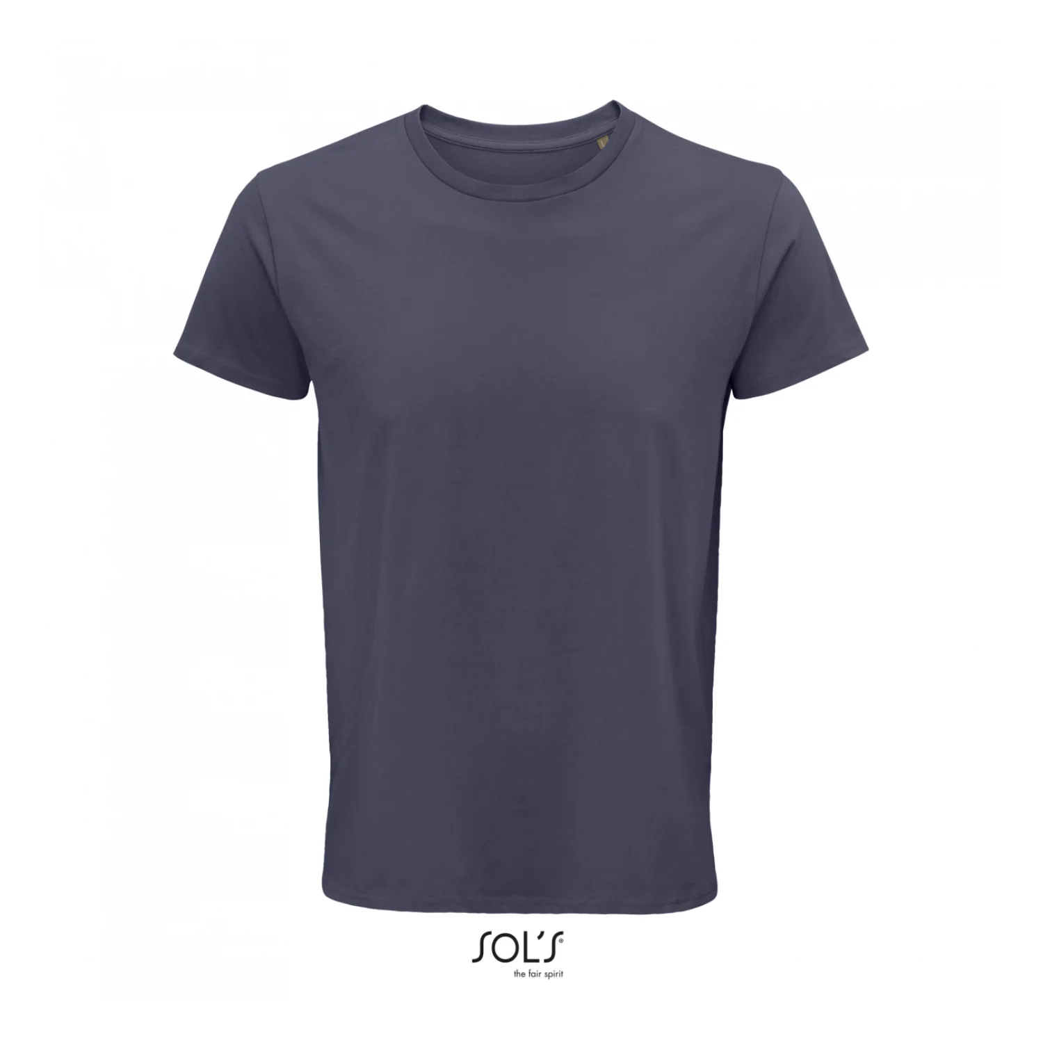 Sol's crusader - környakas férfi jersey póló Egérszürke