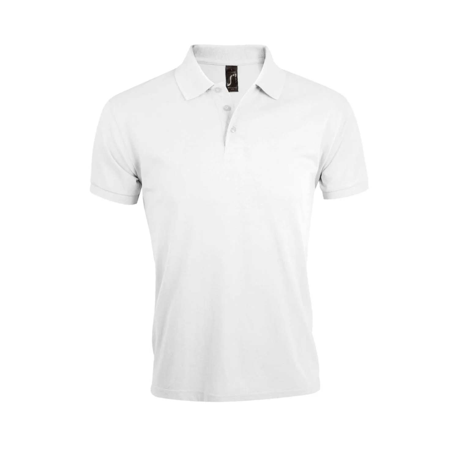Sol's prime - férfi polycotton pólóing Fehér