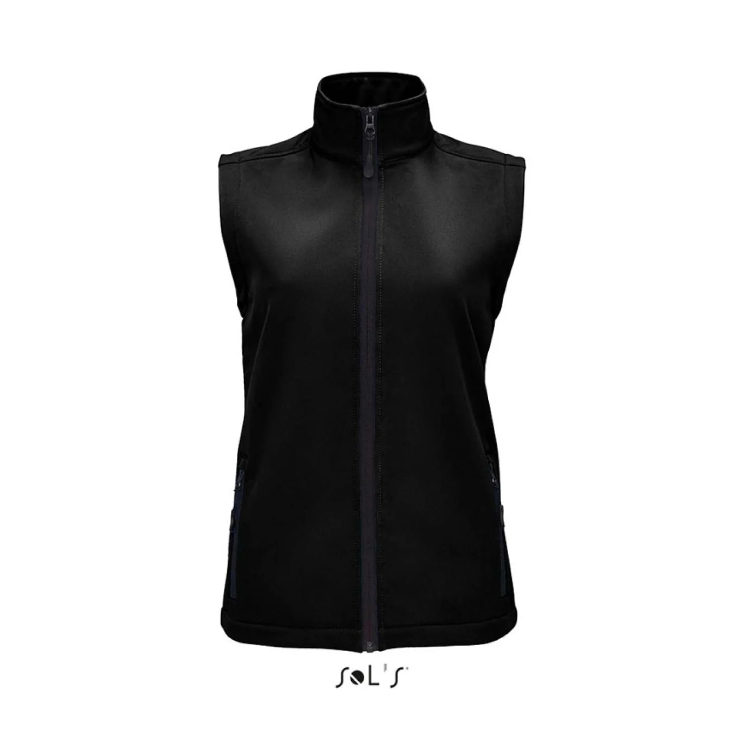 Sol's race - softshell női mellény Fekete
