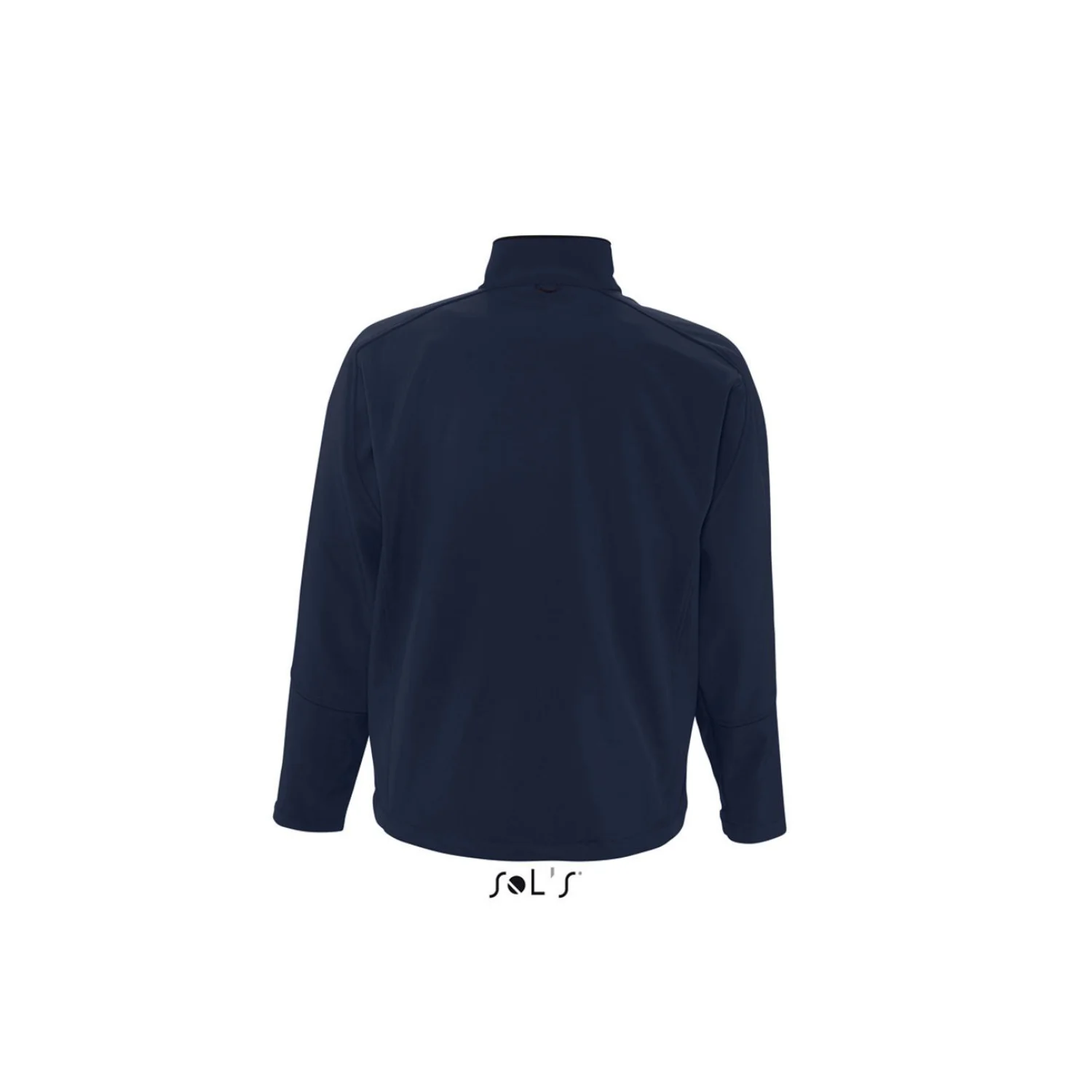 Sol's relax - férfi softshell cipzáras dzseki Abyss kék