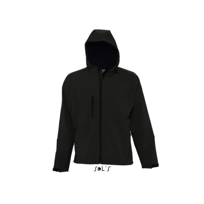 Sol's replay - férfi kapucnis softshell