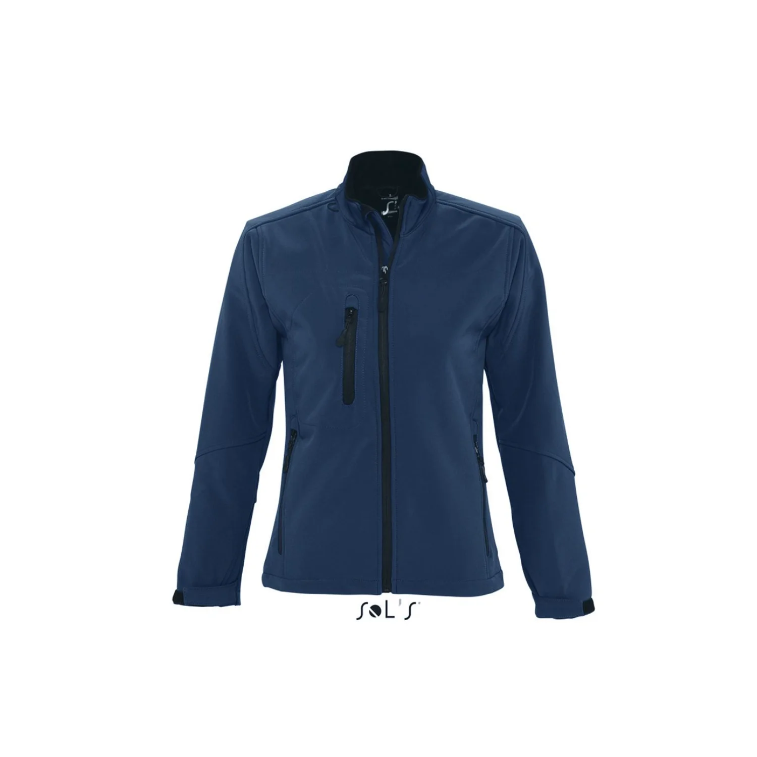 Sol's roxy - női softshell cipzáras dzseki Abyss kék