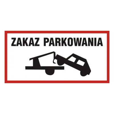 TDC Tábla - parkolni tilos - SA038 ec pn munkavédelmi