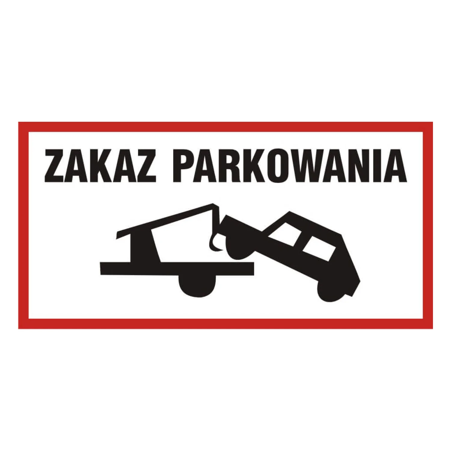 TDC Tábla - parkolni tilos - SA038 ec pn munkavédelmi