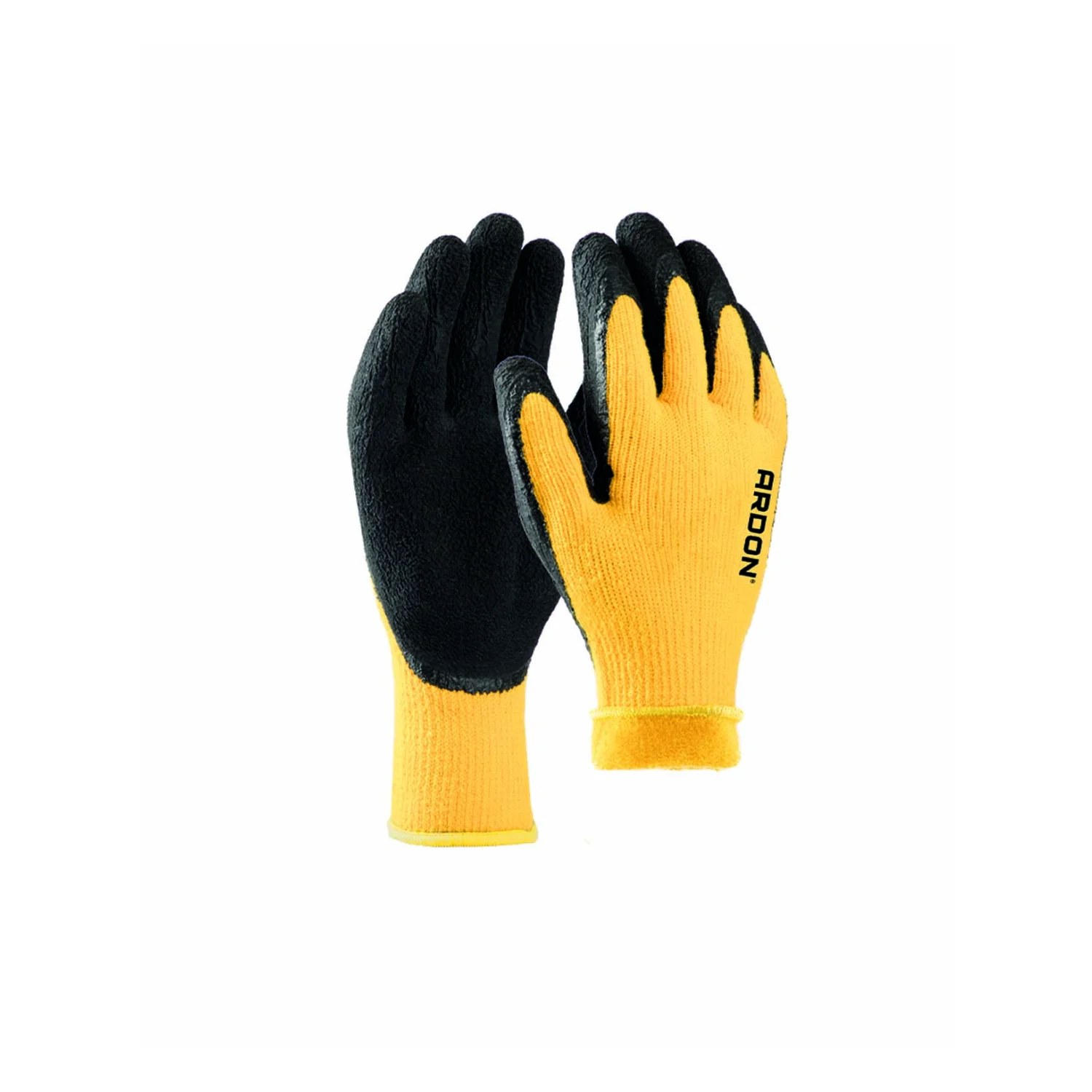 Téli kesztyű ARDON®PETRAX WINTER kiskereskedelmi csomag 12 pár Sárga