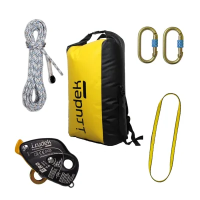 TOP FP SD KIT ereszkedő szett önmentéshez (Boa 20m, 981, CTA EXPRESS, ERO, táska) rögzítés és tartozék