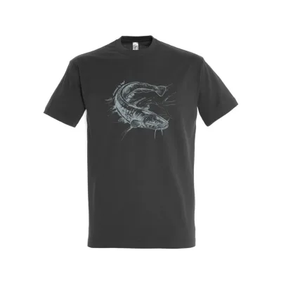 TOP harcsa mintás póló, kereknyakú (100% pamut 190 g/m2)