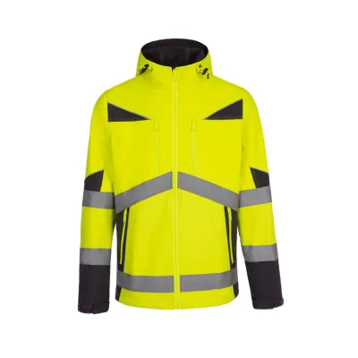 TOP NOVA jólláthatósági softshell munkakabát, 5000 mm-ig vízálló, 100% PE