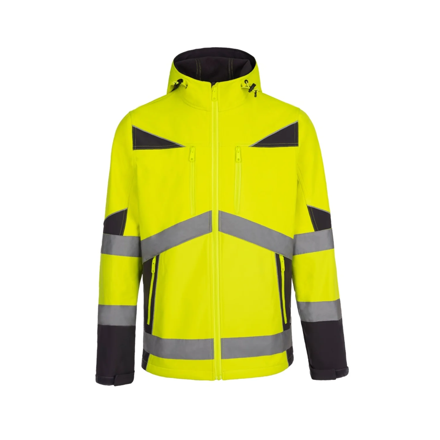 TOP NOVA jólláthatósági softshell munkakabát, 5000 mm-ig vízálló, 100% PE
