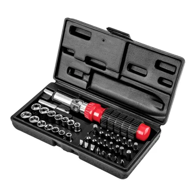 Top Tools Bitfejes csavarhúzó készlet 41db, racsnis