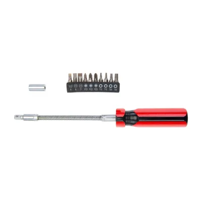 Top Tools Bitfejes csavarhúzó készlet flexibilis szárral 10db