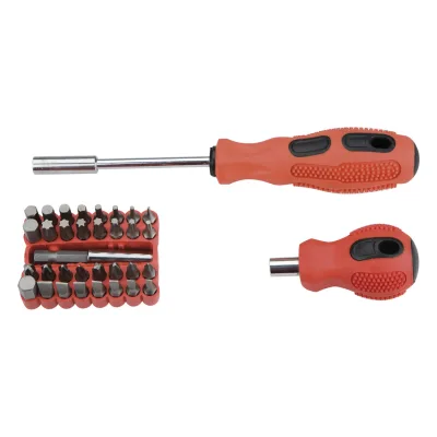 Top Tools Bitkészlet befogószárral 35db csavarhúzók és bitfej
