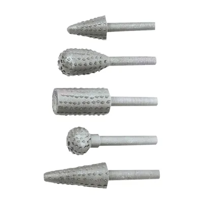 Top Tools Csapos ráspoly készlet 5db felsőmaró-tartozék